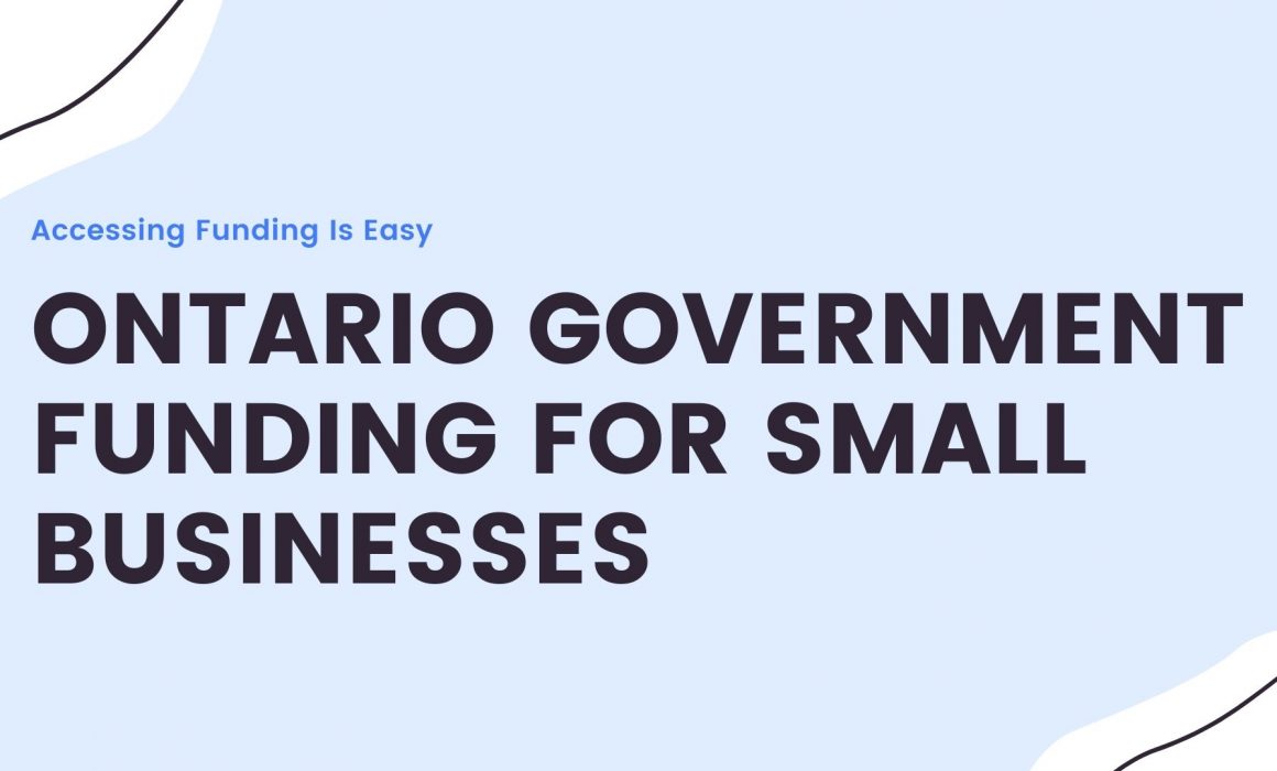 Ontario Small Business Funding